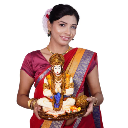 ⭐ HANUMAN JI – PRĀṆA-PRATIṢṬHIT MURTI