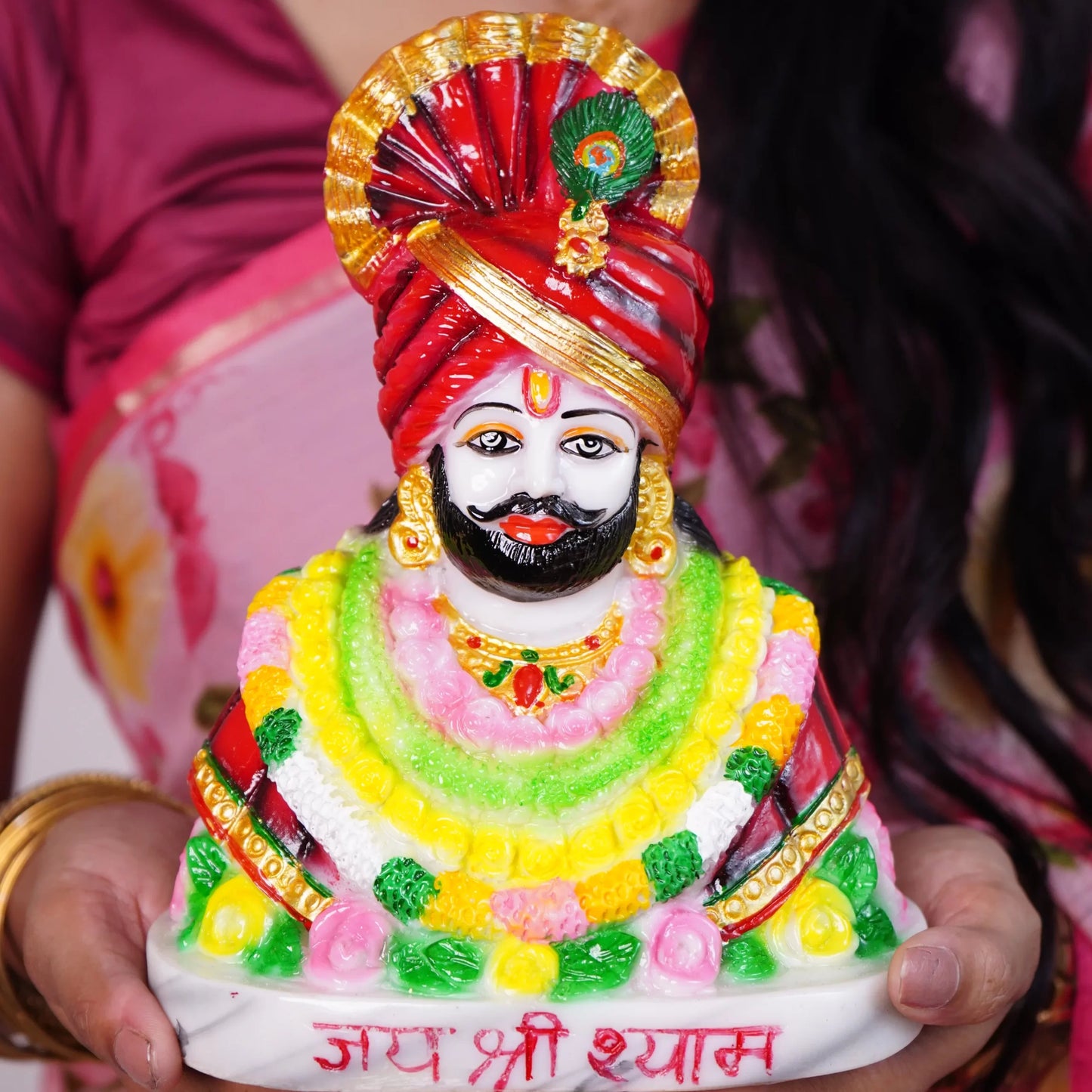 ⭐ KHATU SHYAM JI – PRĀṆA-PRATIṢṬHIT MURTI