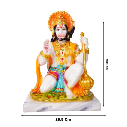 ⭐ HANUMAN JI – PRĀṆA-PRATIṢṬHIT MURTI