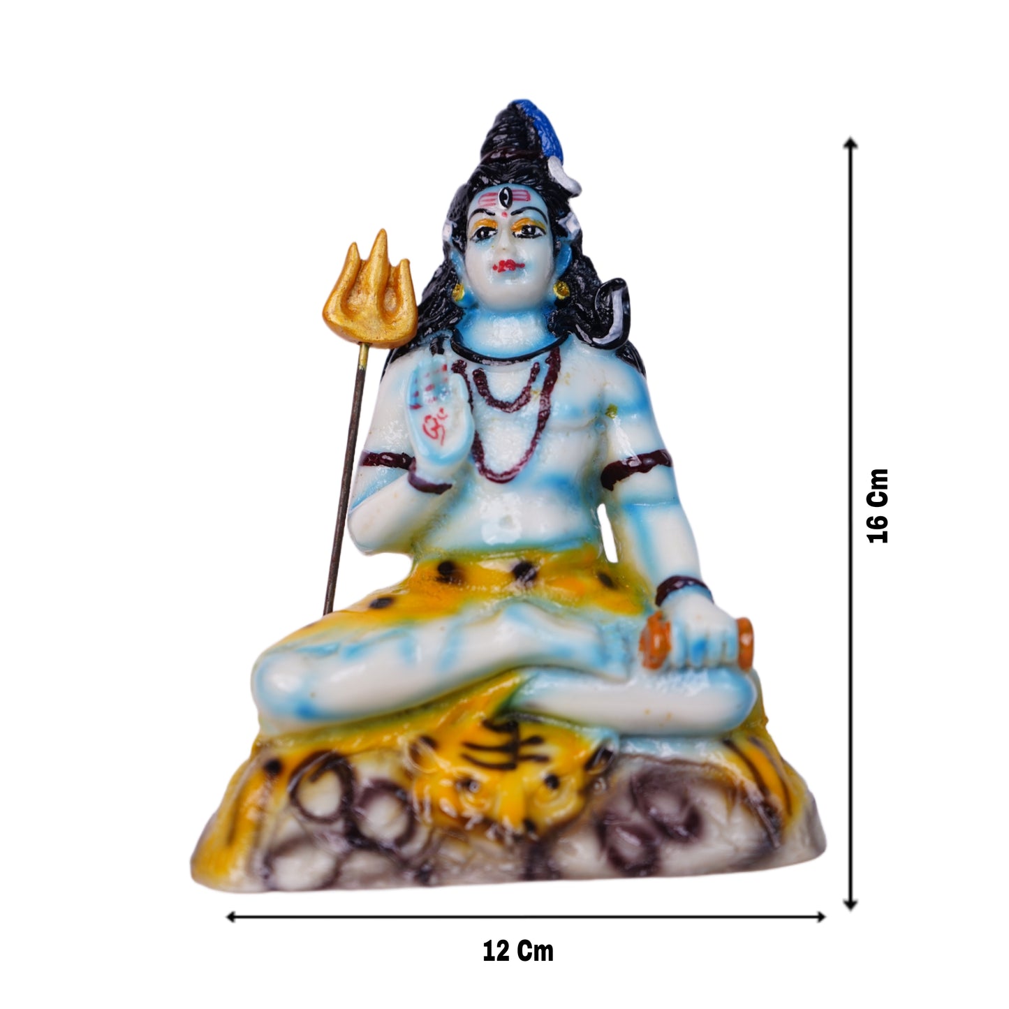 नीलकंठ शिव जी मूर्ति (16 cm) – 7-दिवसीय प्राण प्रतिष्ठित