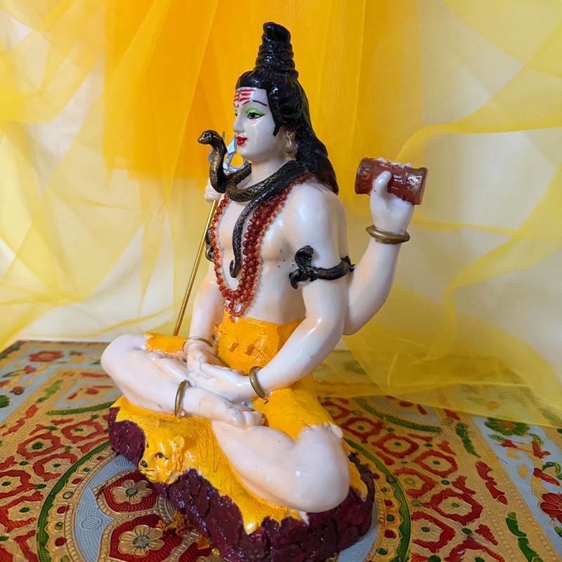 भगवान शिव ध्यान मुद्रा मूर्ति – 7-दिवसीय प्राण प्रतिष्ठित