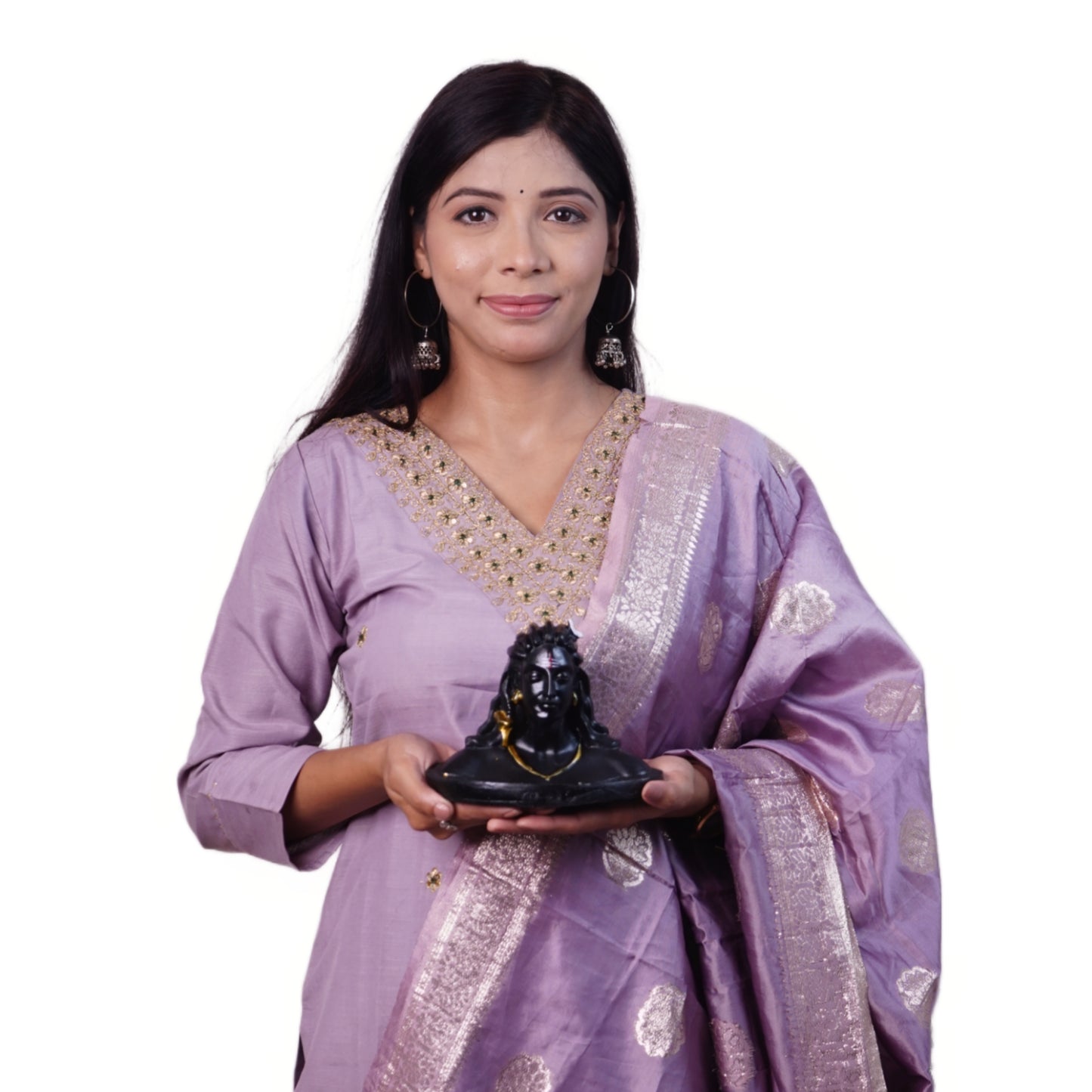 आदियोगी शिव मूर्ति (13 cm) – 7-दिवसीय प्राण प्रतिष्ठित