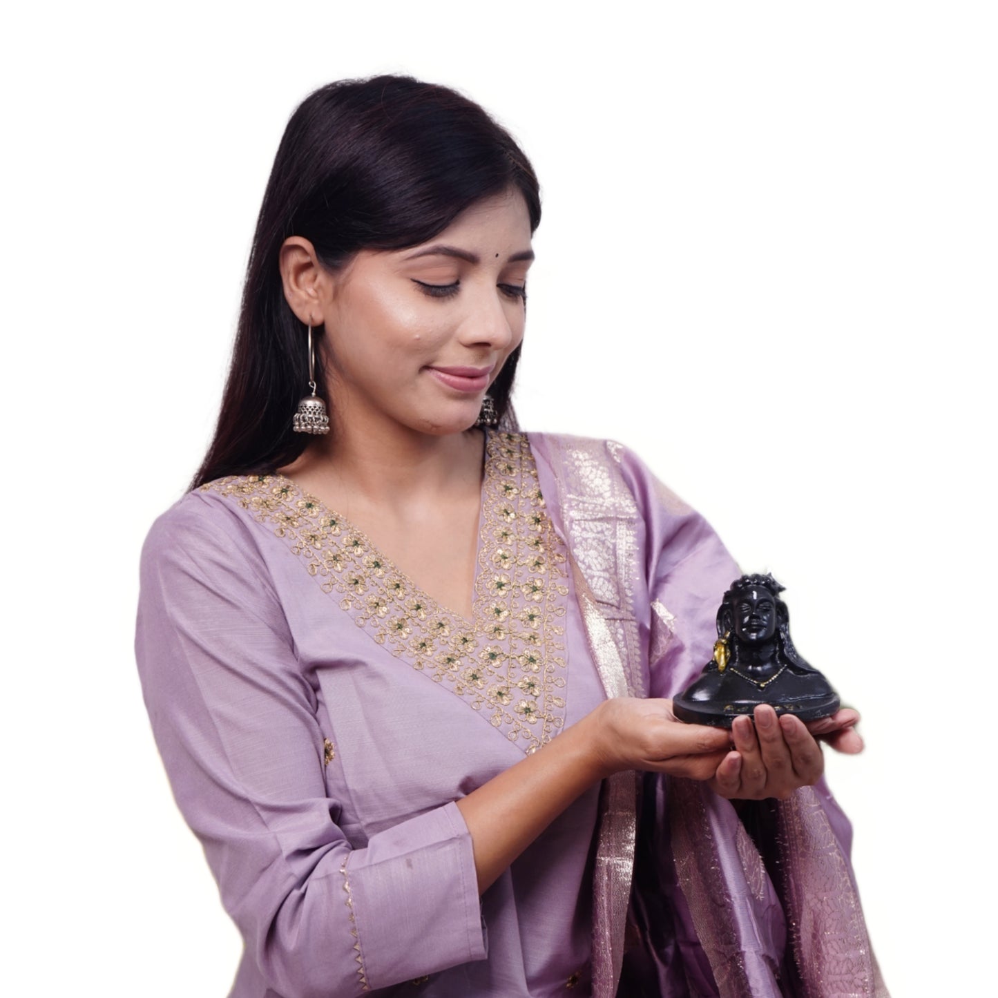 आदियोगी शिव मूर्ति (8 cm) – 7-दिवसीय प्राण प्रतिष्ठित