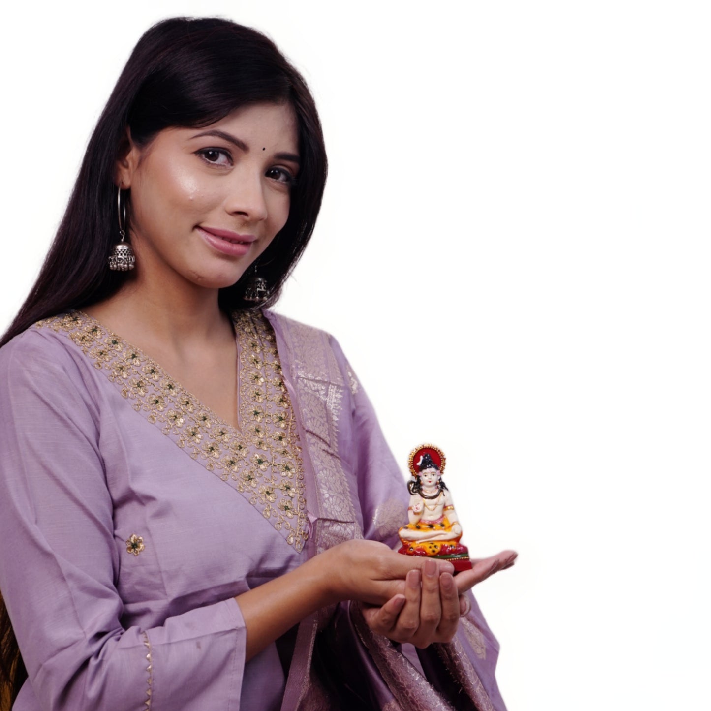 शिवजी मूर्ति (10 cm) – 7-दिवसीय प्राण प्रतिष्ठित