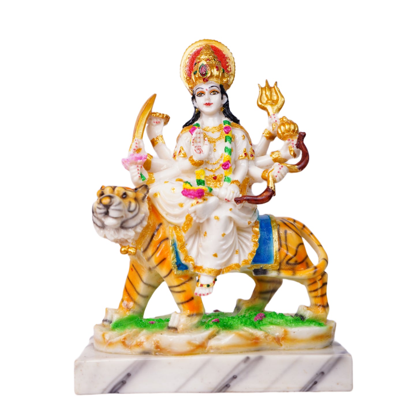 मां दुर्गा मूर्ति (26 cm) – 7-दिवसीय प्राण प्रतिष्ठित