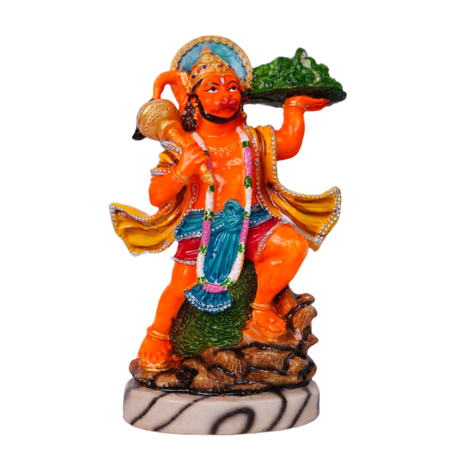 संजीवनी हनुमान जी मूर्ति (23 cm) – 7-दिवसीय प्राण प्रतिष्ठित