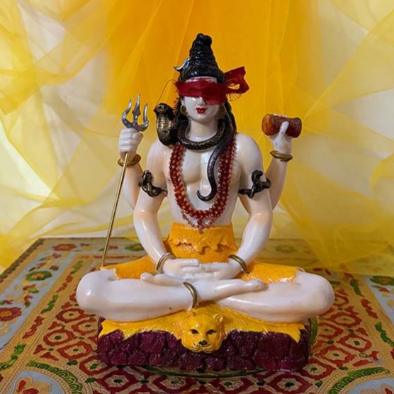 भगवान शिव ध्यान मुद्रा मूर्ति – 7-दिवसीय प्राण प्रतिष्ठित