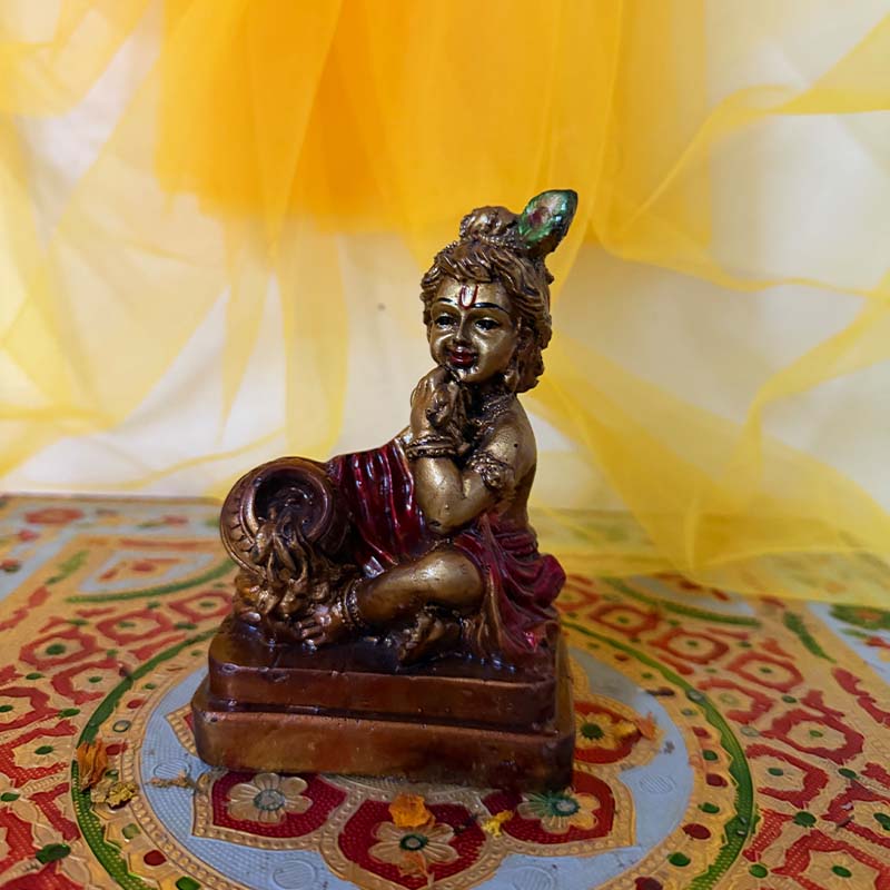 माखनचोर बाल कृष्णा मूर्ति – 7-दिवसीय प्राण प्रतिष्ठित