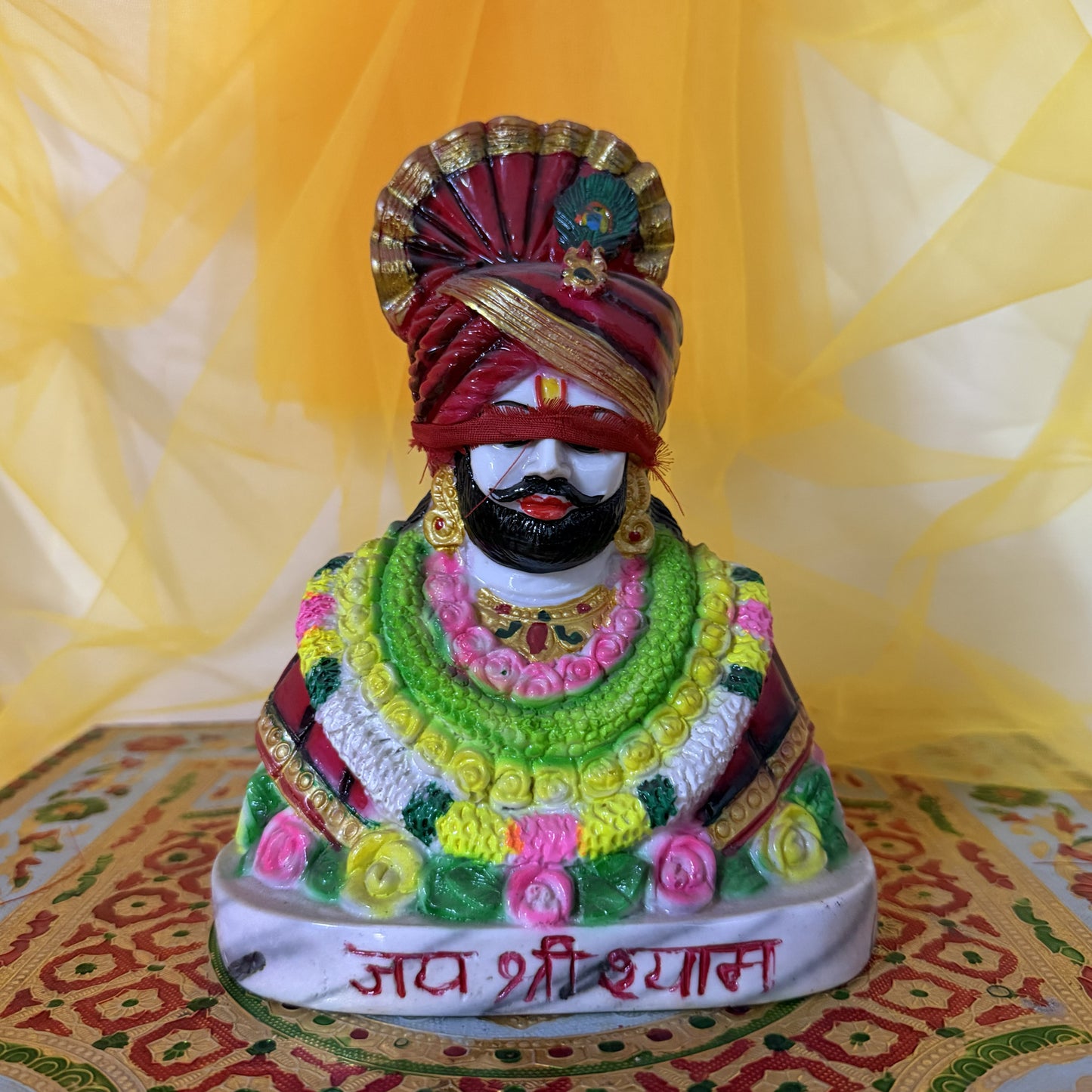 खाटू श्याम जी मूर्ति – 7-दिवसीय प्राण प्रतिष्ठित