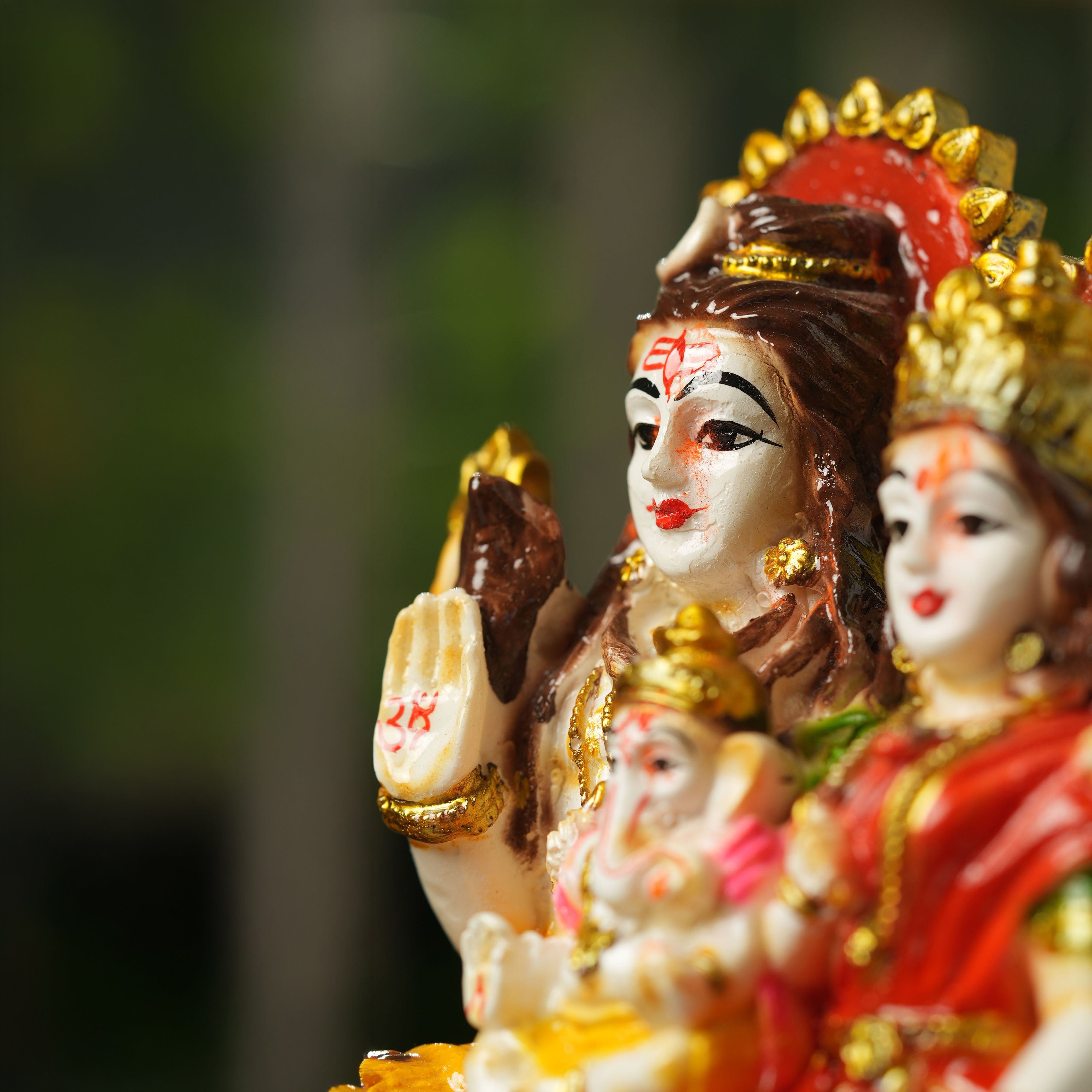 शिव पार्वती जी - प्राण प्रतिष्ठित मूर्ति