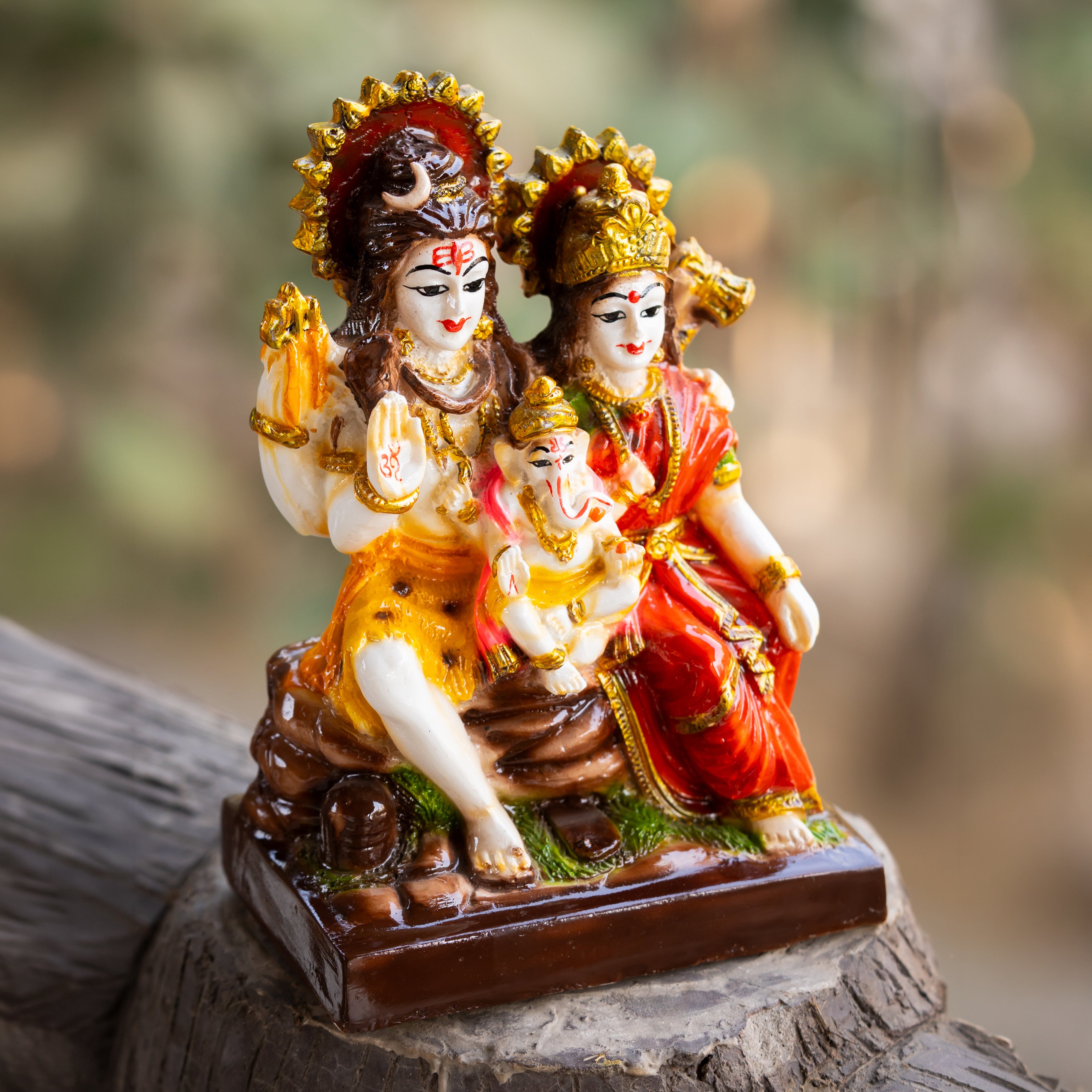 शिव पार्वती जी - प्राण प्रतिष्ठित मूर्ति